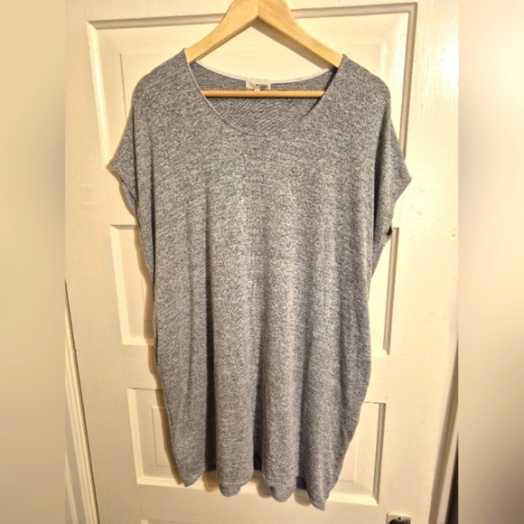Aritzia Wilfred Free Lorelei Light Grey Dress Knit with Pockets Generous XXS - Picture 5 of 7